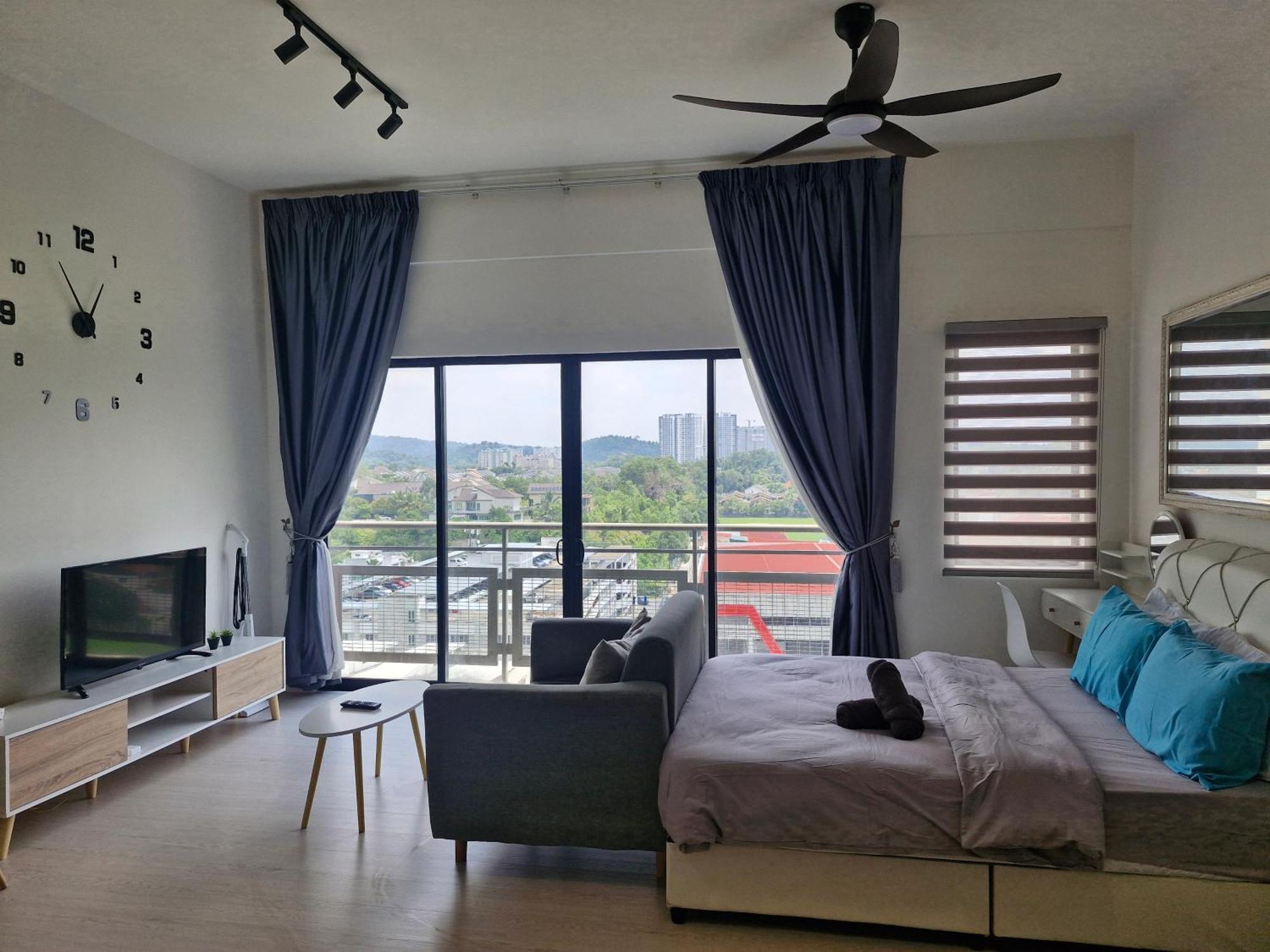 Taman Equine Comfy Studio#Greenery View#4 Pax#Aeon Mall Seri Kembangan Luaran gambar